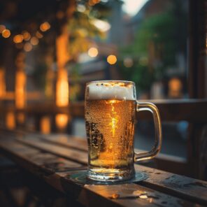 カップの5のカードから連想される食べ物　ノンアルコールビール