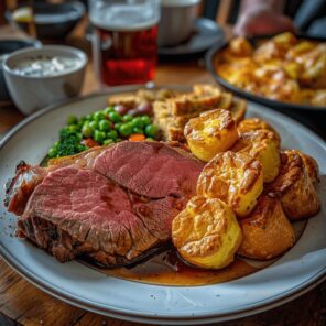 ワンドのクイーンのカードから連想される食べ物　ローストビーフとヨークシャープディング   
 