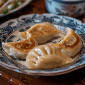 ワンドの10のカードから連想される食べ物　手作り餃子   
 