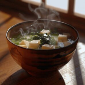 カップのクイーンのカードから連想される食べ物　味噌汁 